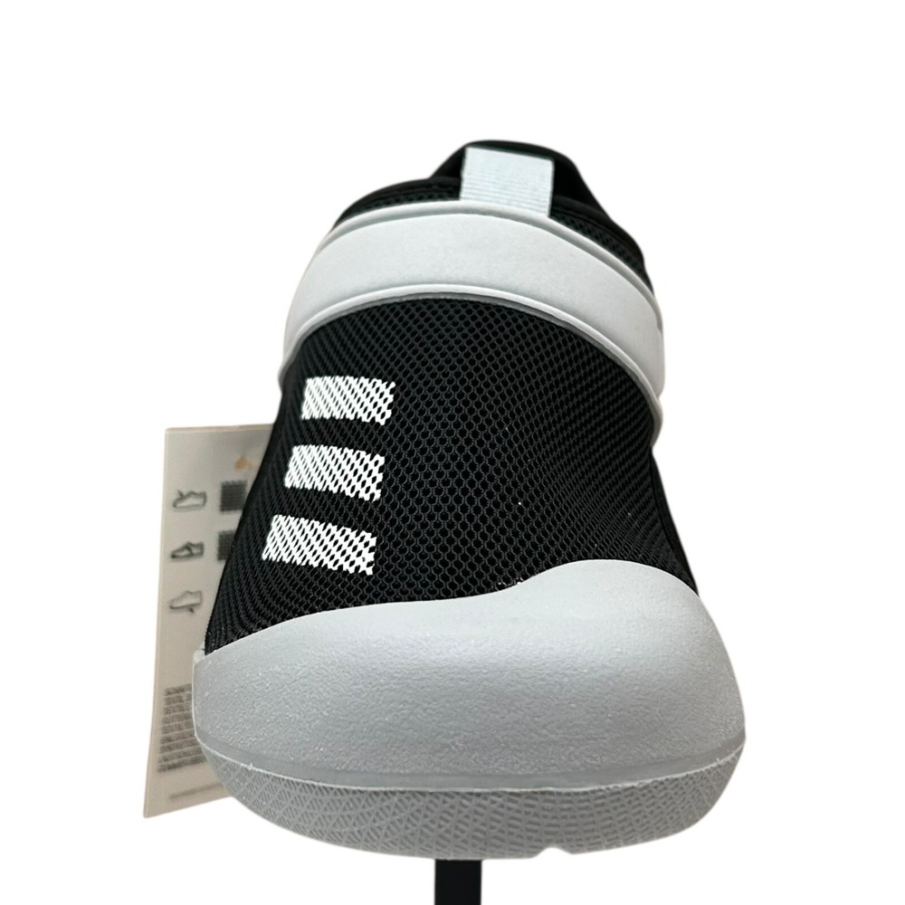 Adidas‎ Youth Boys Sporty Sandal Sz 2 Black-Gray Slip-on Closed Toe Water Shoes - Picture 4 of 9